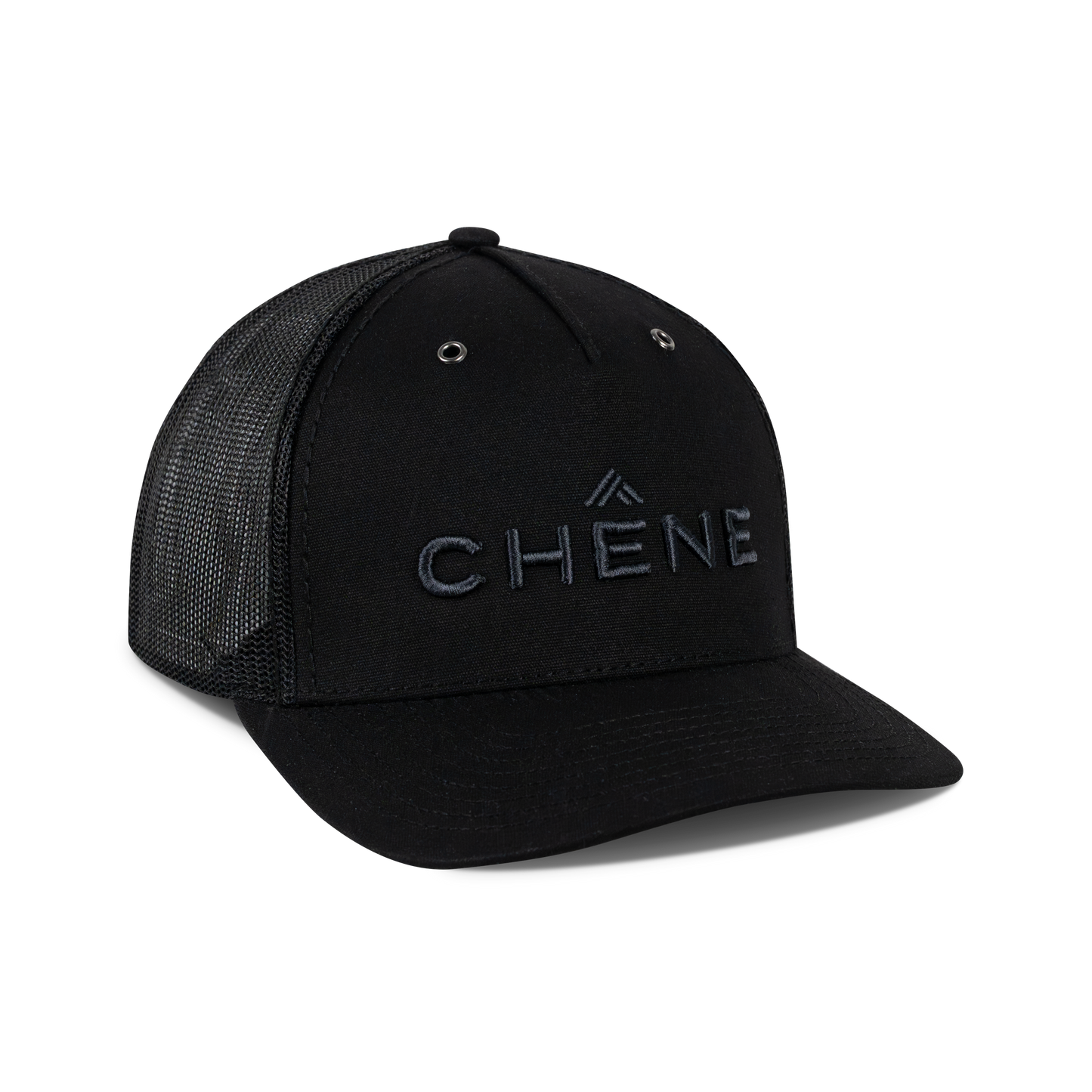 5-Panel Waxed Cotton Mesh Back Cap