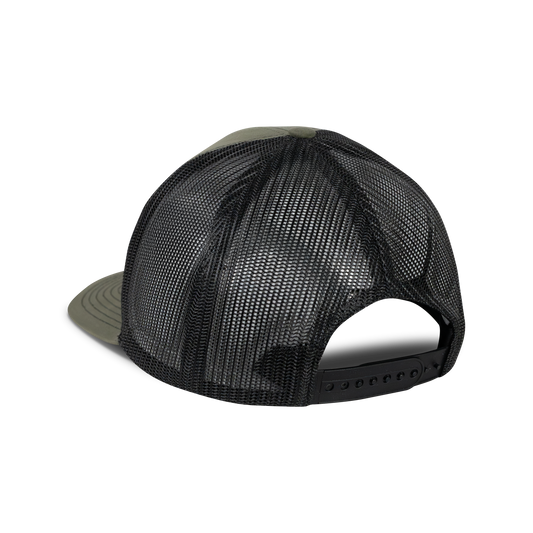 6-Panel Leather Patch Cap